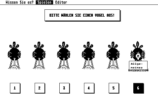 Wissen Sie es? atari screenshot